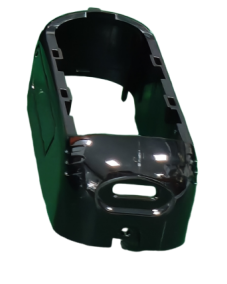 Injection molded customized plastic right cover for electronic devices