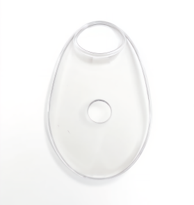 Clear customized ABS plastic transparent cover for electronic and household products