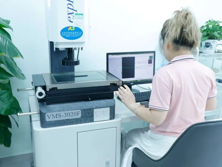 Plastic manufacturing workshop for mold production and injection molding